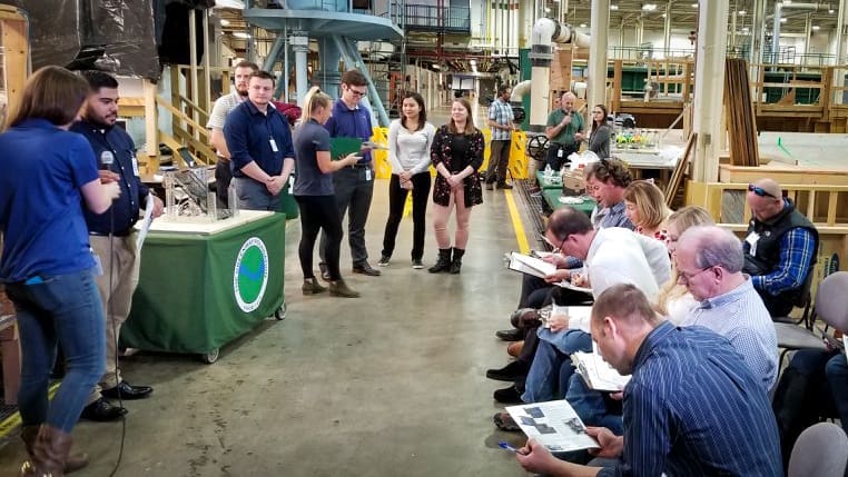 Clean Water Challenge teams present their prototypes in 2018