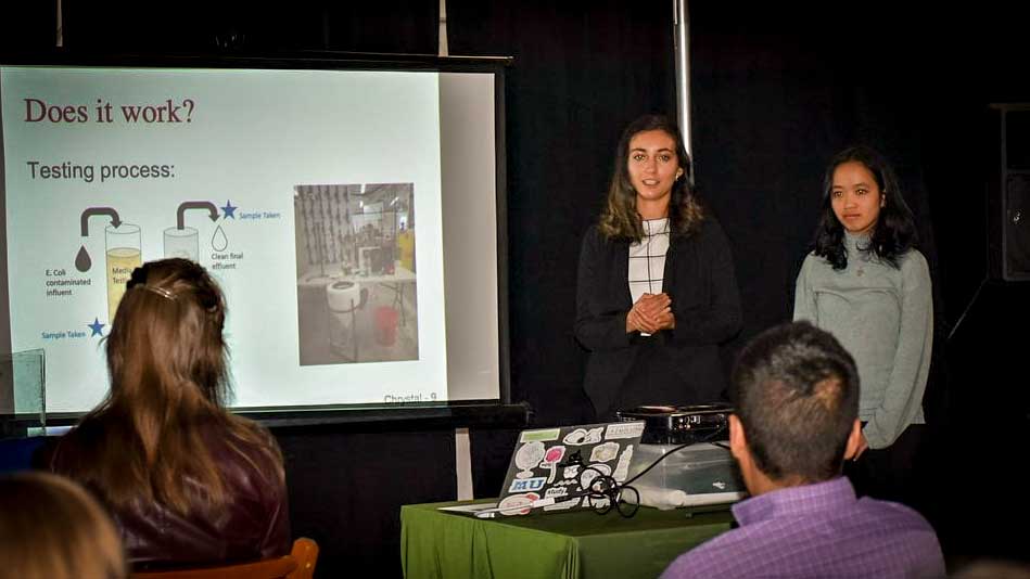 Student Teams compete at the Clean Water Design Challenge