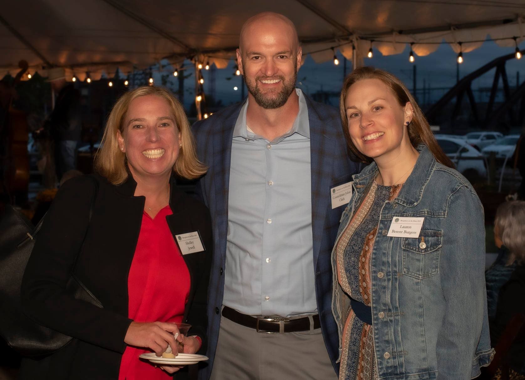 Attendees at The Greenway Foundation's Reception on the River