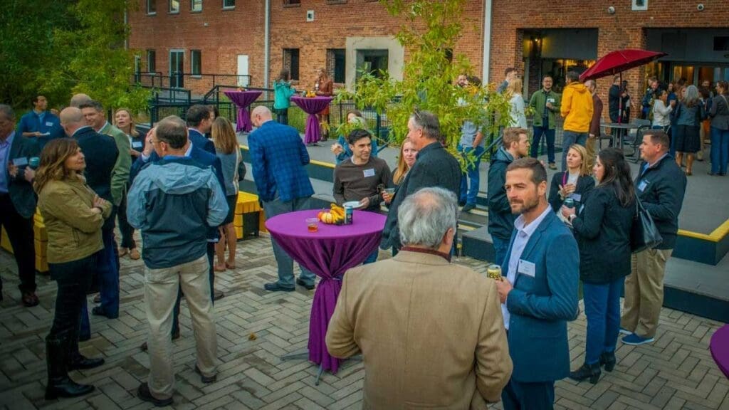 Reception on the River crowd celebrates The Greenway Foundation