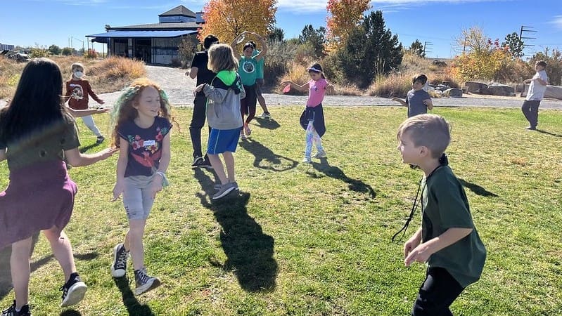 tag games at SPREE's Slugs and Bugs camp