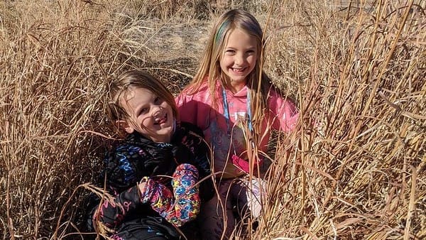 November School Break Camp camoflauge in the bushes